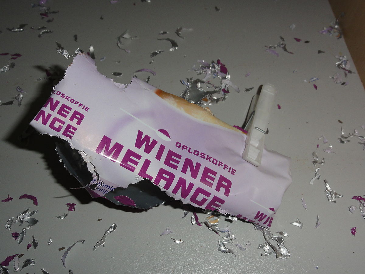 Emballages rongés par les souris